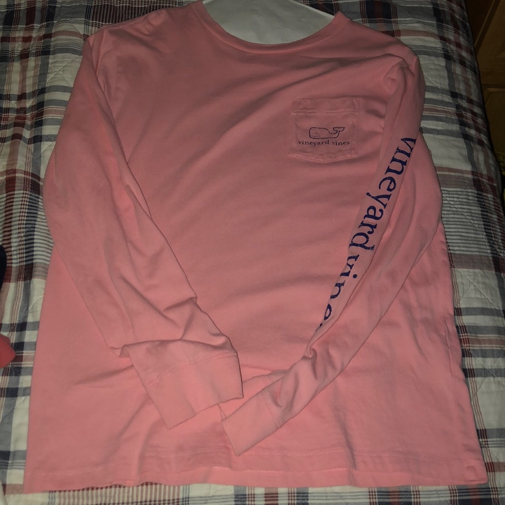 Pink Vineyard Vines Shirt